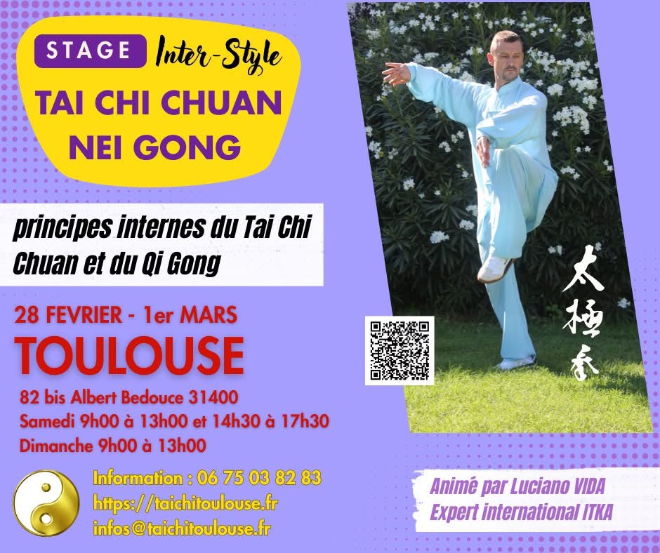 Stage Inter-Style Tai Chi Chuan & Nei Gong – Toulouse