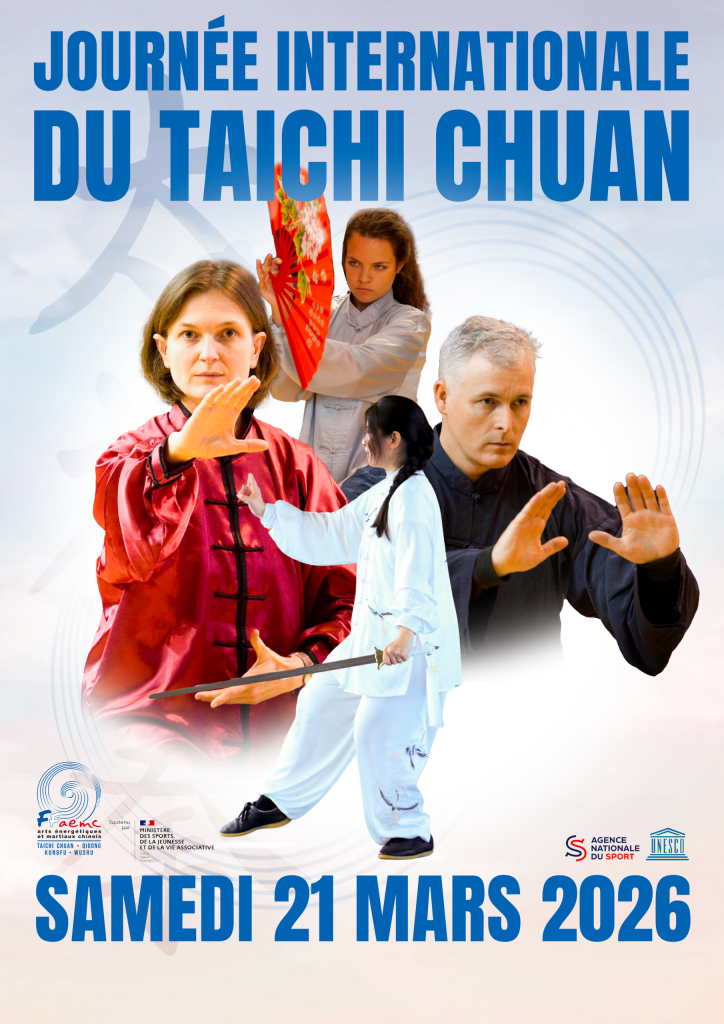 ☯️ Première Journée Internationale du Taichi Chuan À l’occasion de cette première édition, la FFAEMC souhaite mettre à l’honneur le Taichi Chuan, un art martial riche et accessible, symbole d’équilibre, de vitalité et de partage. Cette journée se veut collective et ouverte à tous : comités régionaux, clubs et pratiquants sont invités à organiser démonstrations, pratiques collectives ou événements dans leurs villes et villages. Ensemble, faisons de cette première édition un moment fort de partage et de visibilité pour le Taichi Chuan en France. #TaichiChuan #FFAEMC #ArtsMartiauxChinois #Taichi #BienEtre